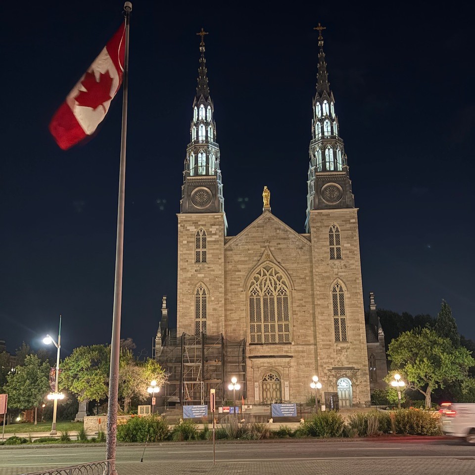Notre-Dame Cathedral Basilica, in Lower Town, Ottawa
